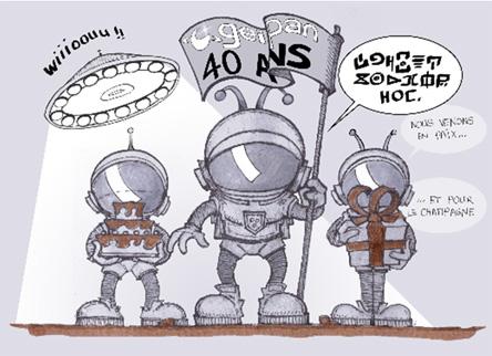 GEIPAN 40ans Humour